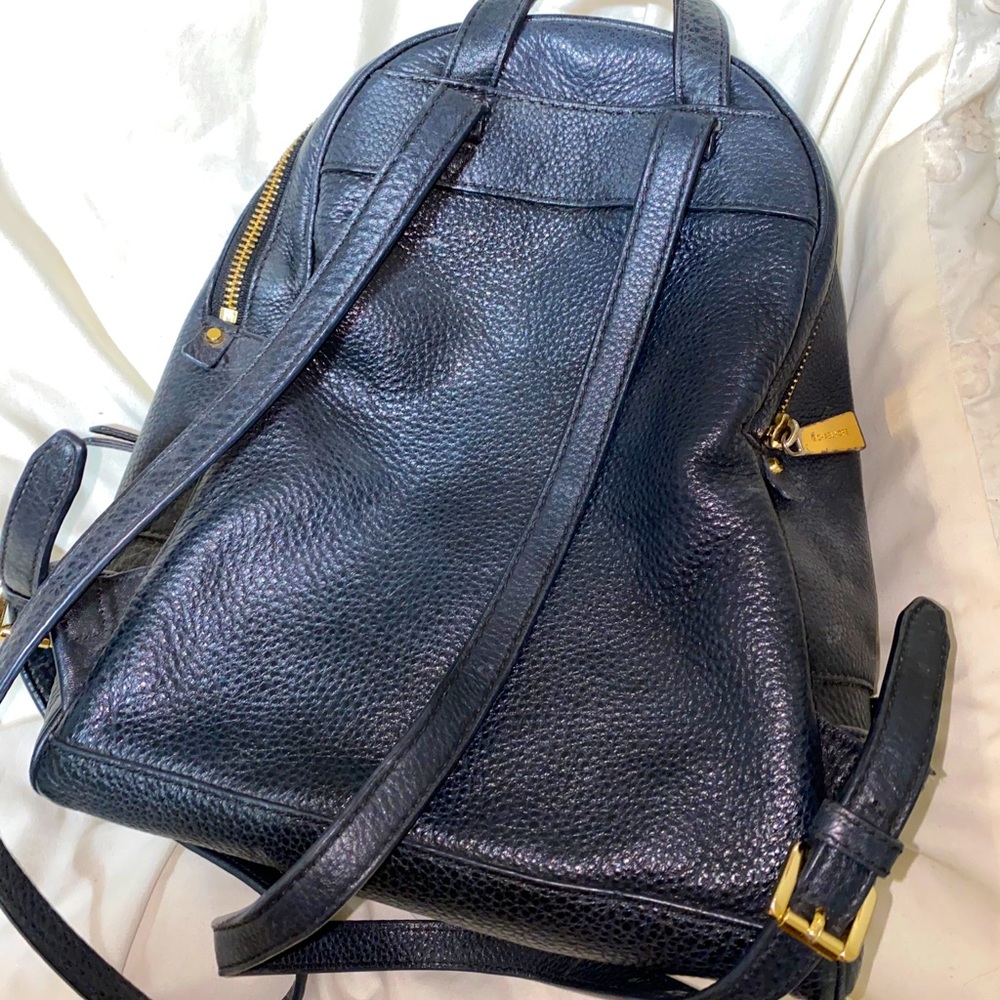 Michael Kors Black Rhea Backpack - Picture 3 of 4